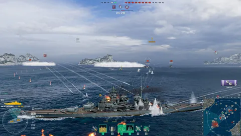World of Warships – In-game