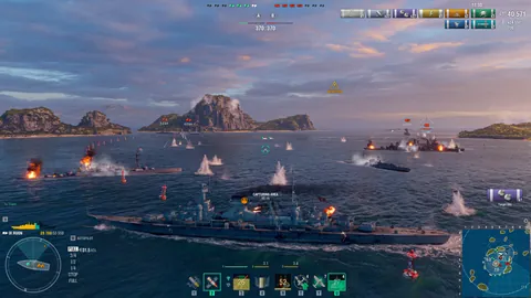 World of Warships – In-game