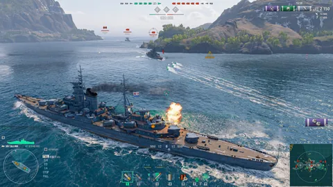 World of Warships – In-game