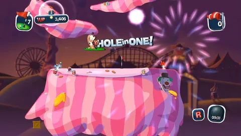 Worms Crazy Golf – In-game