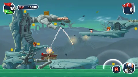 Worms Crazy Golf – In-game
