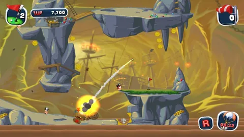 Worms Crazy Golf – In-game