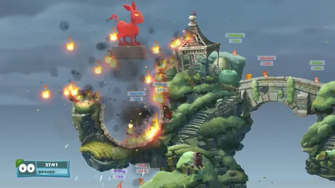Worms W.M.D. – Aus dem Spiel