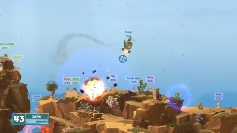 Worms W.M.D. – Aus dem Spiel