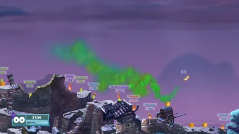Worms W.M.D. – Aus dem Spiel