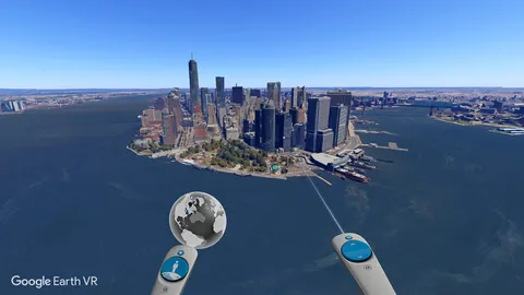 Google Earth VR – In-game