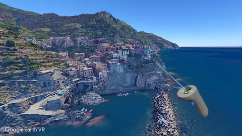 Google Earth VR – In-game