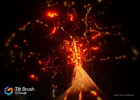 Tilt Brush – Ze hry