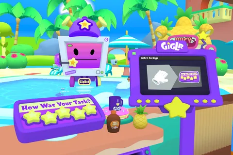 Vacation Simulator – In-game