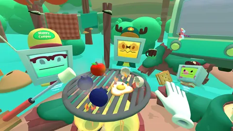 Vacation Simulator – In-game