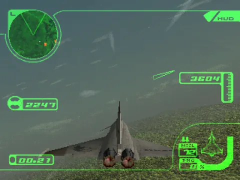 Ace Combat 3: Electrosphere – En jeu