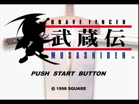 Brave Fencer Musashi – Title screen