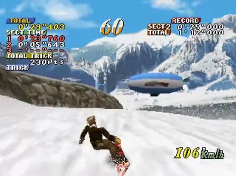 Cool Boarders – Ze hry