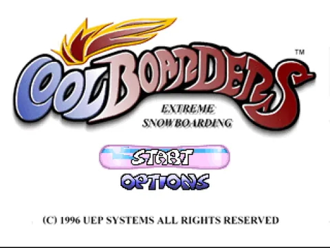 Cool Boarders – Titulní obrazovka