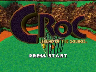 Croc: Legend of the Gobbos – Titulní obrazovka