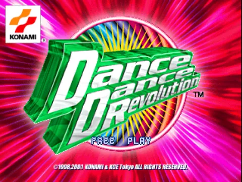 Dance Dance Revolution – Titelbildschirm