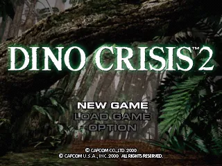 Dino Crisis 2 – Écran-titre