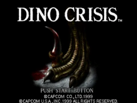 Dino Crisis – Titulní obrazovka