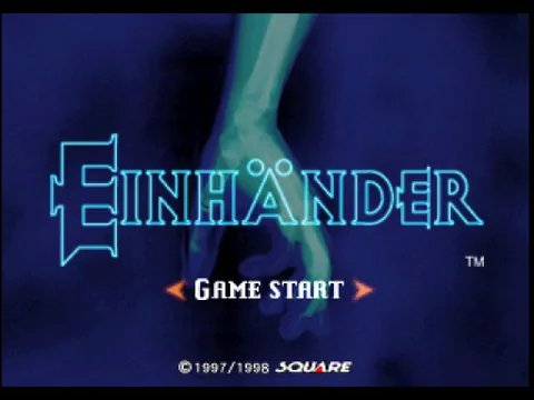 Einhänder – Titulní obrazovka