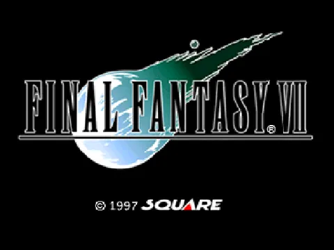 Final Fantasy VII – Titulní obrazovka