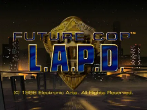 Future Cop: L.A.P.D. – Title screen