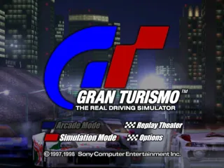 Gran Turismo – Titelbildschirm