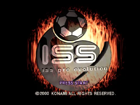 ISS Pro Evolution – Écran-titre