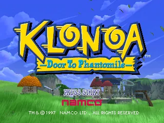 Klonoa: Door to Phantomile – Title screen