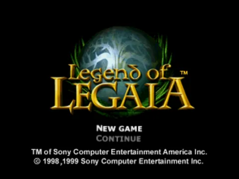Legend of Legaia – Écran-titre