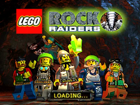 Lego Rock Raiders – Title screen