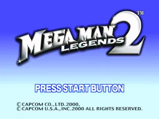 Mega Man Legends 2 – Titulní obrazovka