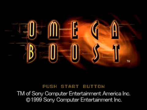 Omega Boost – Titulní obrazovka