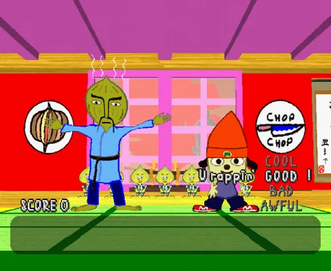 PaRappa the Rapper – In-game