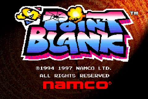 Point Blank – Titulní obrazovka