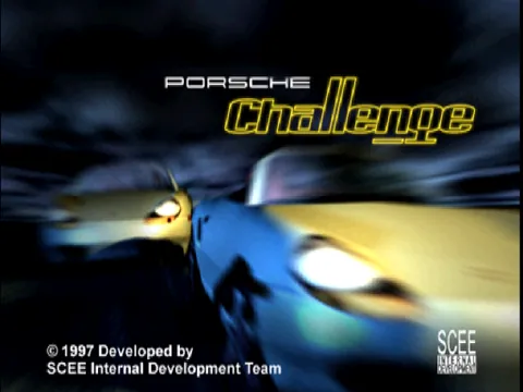 Porsche Challenge – Titelbildschirm