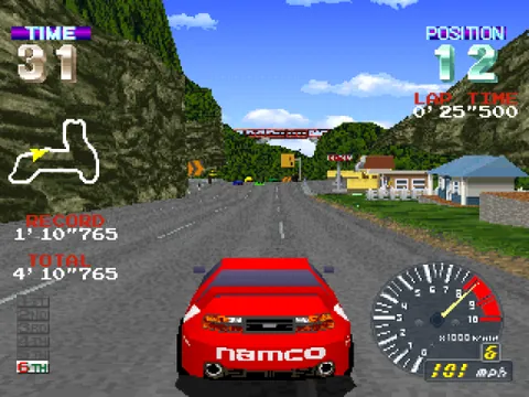 Ridge Racer Revolution – Ze hry