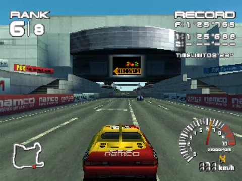 Ridge Racer Type 4 – In-game