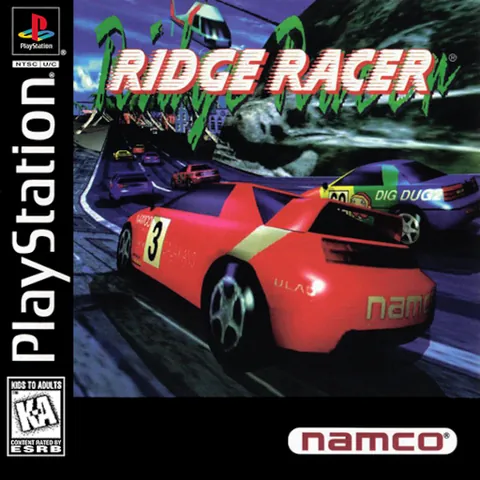 Ridge Racer – boxart