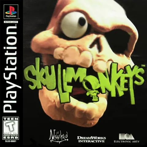 Skullmonkeys – boxart