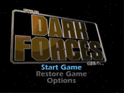 Star Wars: Dark Forces – Titulní obrazovka