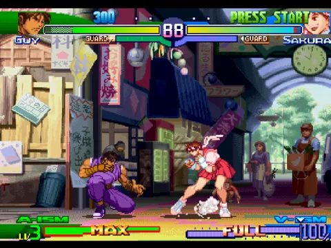 Street Fighter Alpha 3 – Ze hry