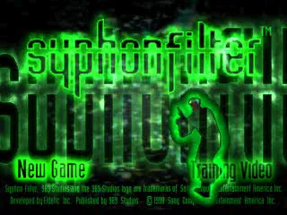 Syphon Filter – Titulní obrazovka