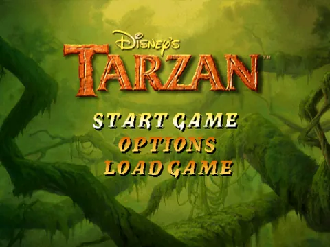 Tarzan – Titulní obrazovka