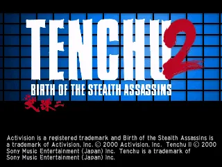 Tenchu 2: Birth of the Stealth Assassins – Écran-titre