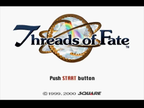 Threads of Fate – Titulní obrazovka