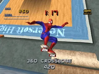 Tony Hawk's Pro Skater 2 – In-game