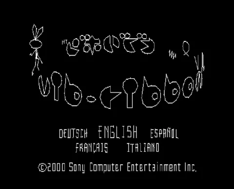 Vib-Ribbon – Écran-titre