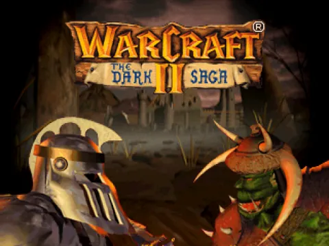 Warcraft II: The Dark Saga – Titelbildschirm