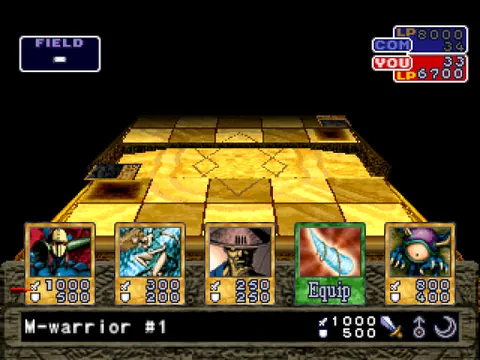 Yu-Gi-Oh! Forbidden Memories – In-game