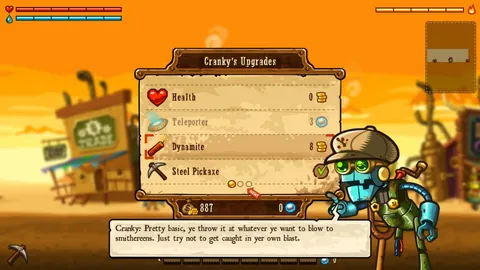 SteamWorld Dig – En jeu